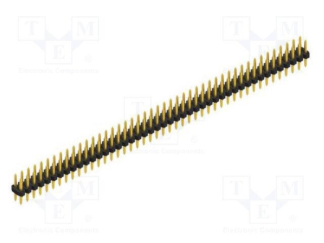 Connector: pin strips; pin header; male; PIN: 90; 2mm; THT; 2x45
