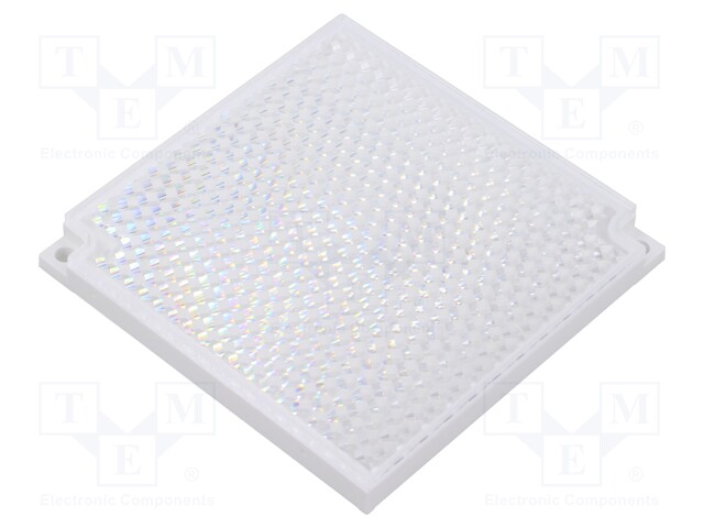 Reflector; 84.5x84.5x9mm; -20÷60°C; fixing 2 x M3; IP69K