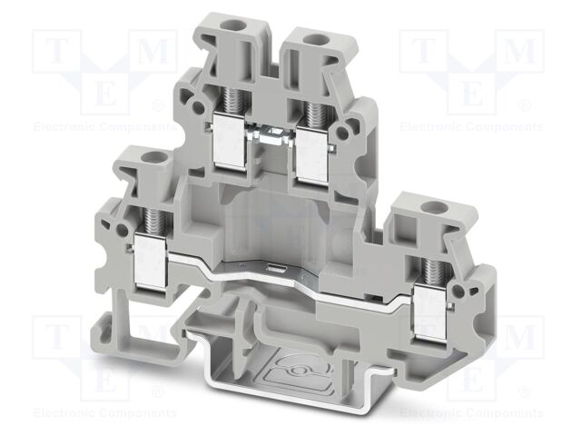 Splice terminal: rail; 22A; 500V; screw terminal; PA; L: 50.8mm