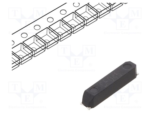 Resonator: quartz; 32.768kHz; ±20ppm; 12.5pF; SMD; Pitch: 5.1mm