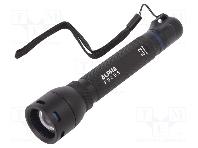Torch: LED; 220lm; Ø31.5x151.5mm; Colour: black; IPX4