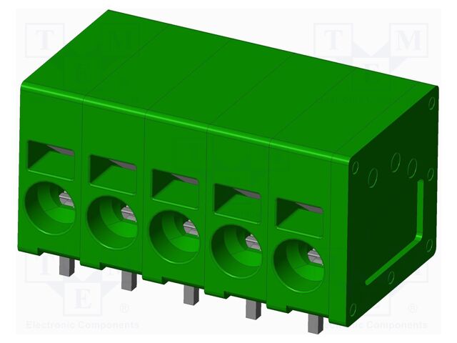 Connector: PCB terminal block; terminal; Plating: tinned; on PCBs
