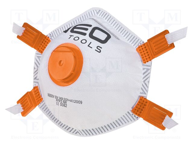 Dust respirator; with valve; FFP3; 3pcs.