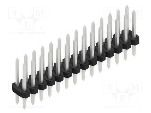 Connector: pin strips; pin header; male; PIN: 28; 2mm; THT; 2x14