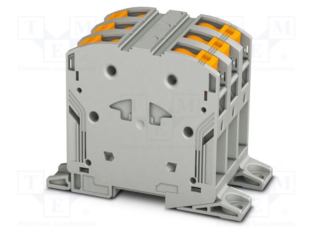 Splice terminal: rail; 232A; 1kV; PA; L: 99.8mm; 25÷95mm2; ways: 3
