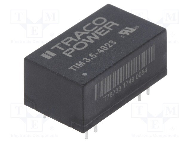 Converter: DC/DC; 3.5W; Uin: 36÷75V; Uout: 15VDC; Uout2: -15VDC; 7g