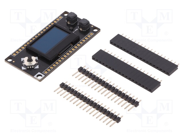 Module: display; OLED display; FireBeetle; 3.7÷5.5VDC; I2C; 0.96"