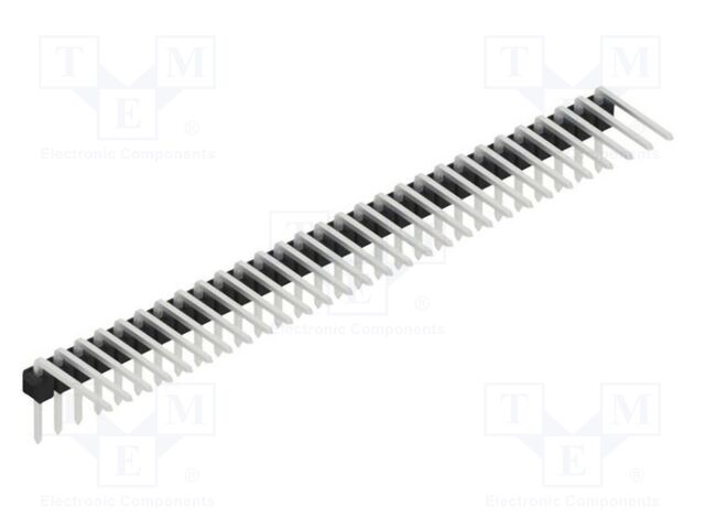 Connector: pin strips; pin header; male; PIN: 29; 2.54mm; THT; 1x29