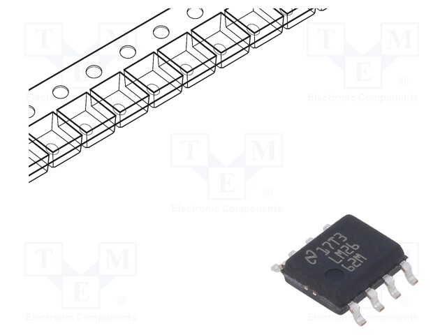 DC/DC Inductorless Converter, Doubler, Inverting, 1.5-5.5Vin, -5.5 V to -1.5 V/200 mA out, SOIC-8