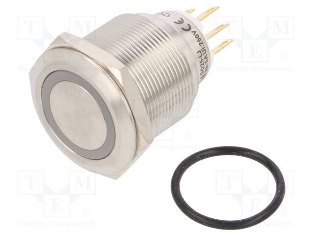 Switch: vandal resistant; Pos: 2; SPDT; 3A/220VAC; 5A/24VDC; IP65