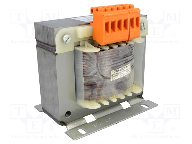 Transformer: mains; 300VA; 230VAC; 12V; 12V; Leads: terminal block