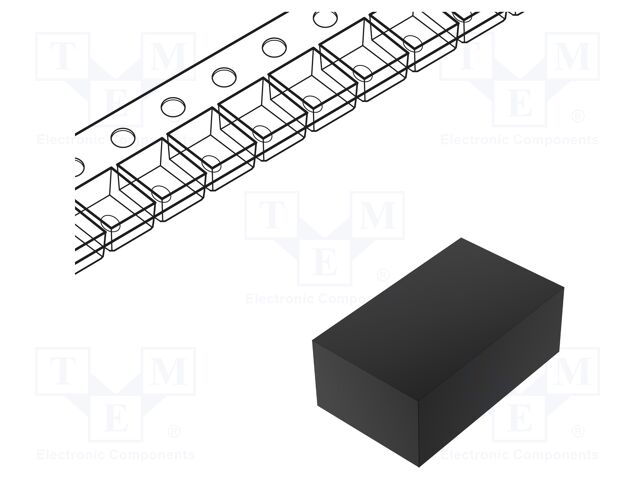 Diode: TVS; 9.5V; 4.5A; bidirectional; X1SON2; HDMI,USB; Ch: 1