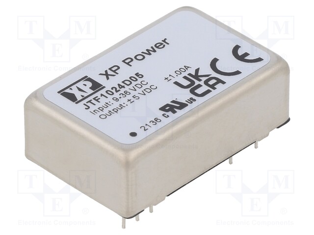 Converter: DC/DC; Mounting: THT