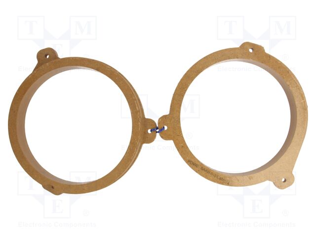 Spacer ring; MDF; 165mm; Saab; impregnated,varnished; 2pcs.