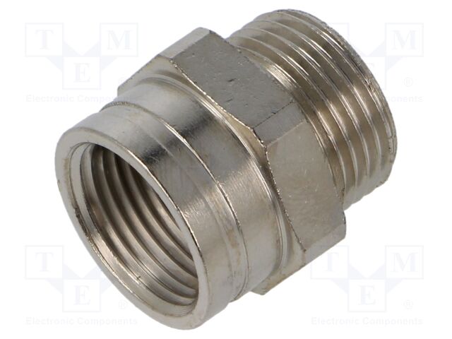 Thread adapter; Int.thread: PG11; Ext.thread: M20; brass