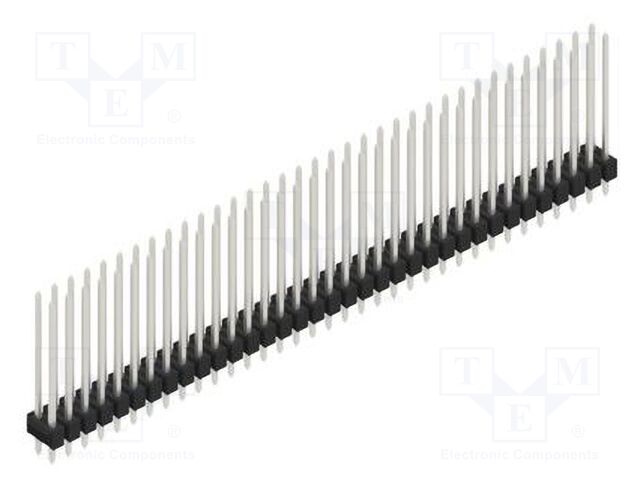Connector: pin strips; pin header; male; PIN: 70; 2.54mm; THT; 2x35