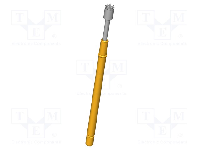 Test needle; Operational spring compression: 4mm; 8A; Ø: 2mm