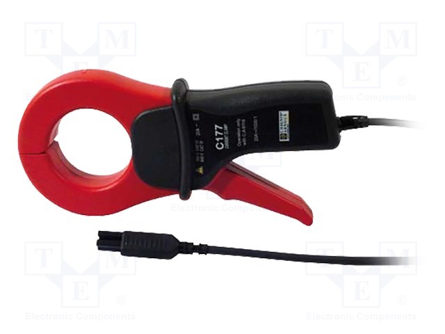 AC current clamp adapter; Øcable: 52mm; I AC: 0,005m÷20A; Len: 2m