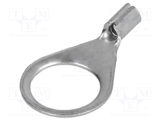 Ring terminal; M10; 0.25÷1.5mm2; crimped; for cable; tinned
