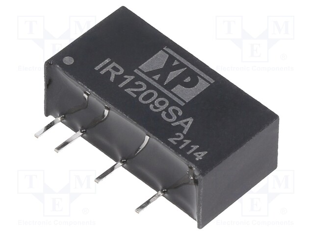 Converter: DC/DC; 3W; Uin: 12V; 9VDC; Iout: 333mA; SIP; 2.8g; 85kHz