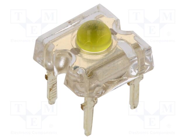 LED Super Flux; white; 7.62x7.62mm; 25000÷30000mcd; 60°; 75mA
