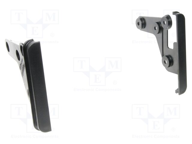 Radio frame; Subaru,Toyota; 2 DIN; black