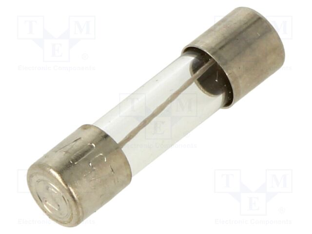 Fuse: fuse; glass; 32mA; 250VAC; time-lag; 5x20mm
