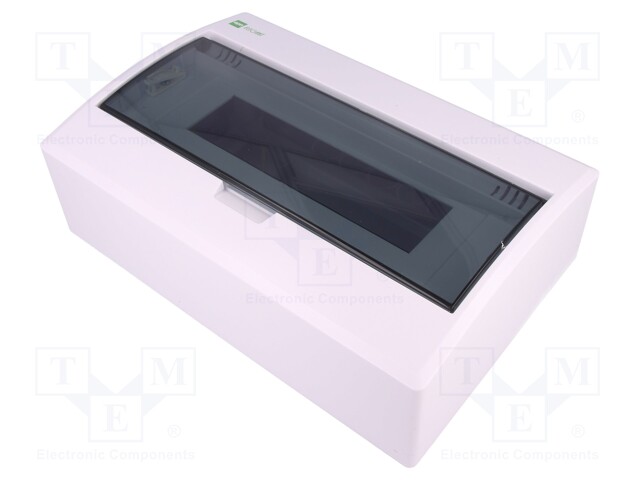 Enclosure: for modular components; IP40; white; No.of mod: 12