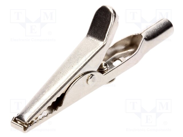 Crocodile clip; 5A; 50VDC; max.15mm; Connection: screw terminal