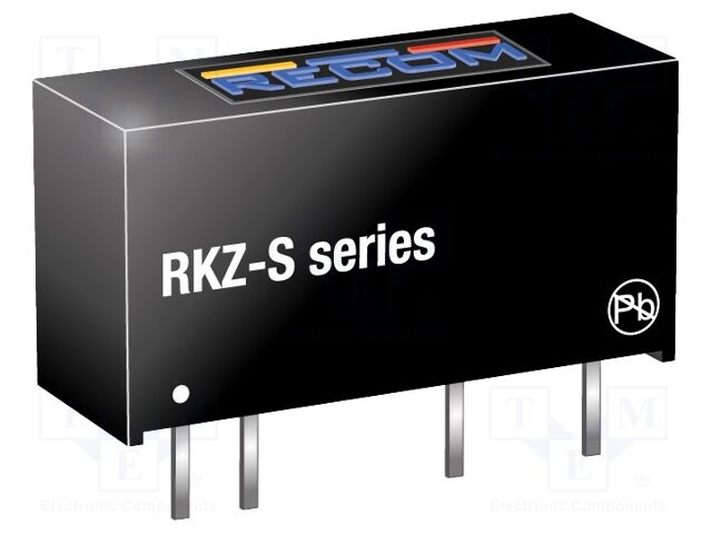 Converter: DC/DC; 2W; Uin: 10.8÷13.2V; Uout: 15VDC; Iout: 132mA; SIP7