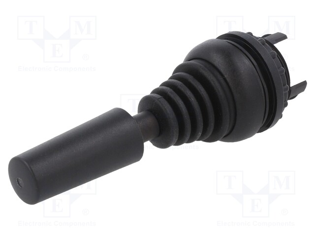 Switch: joystick; Stabl.pos: 2; 22mm; black; Illumin: none; IP66