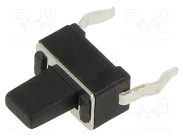 Microswitch TACT; SPST; Pos: 2; 0.05A/12VDC; THT; 2.45N; 7mm