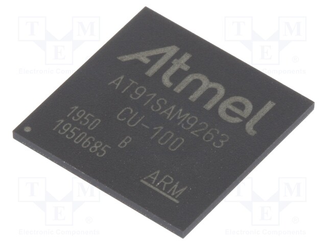 ARM microprocessor; ARM926; SRAM: 96kB; 1.08÷1.32VDC; SMD; PWM: 4