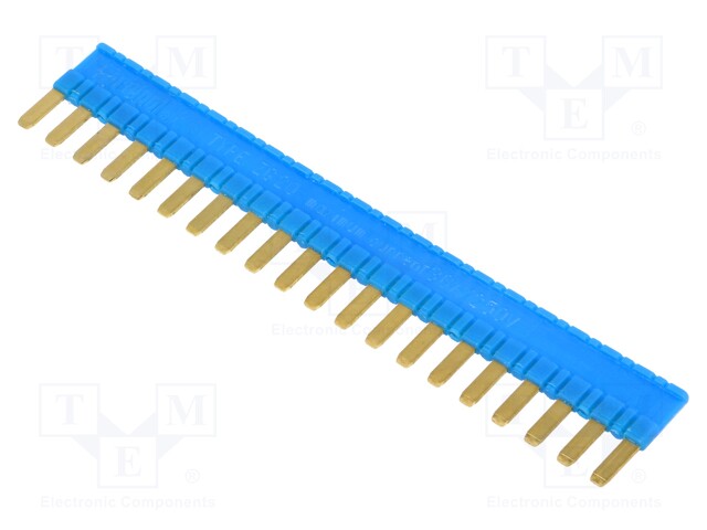 Connection bridge; 36A; Colour: blue; 250VDC