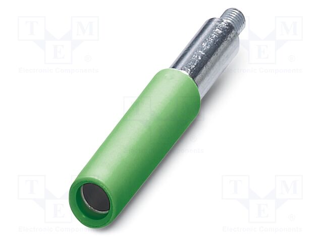 Connector: plug-in; screw terminal; L: 15mm; ways: 1; W: 6mm; H: 6mm
