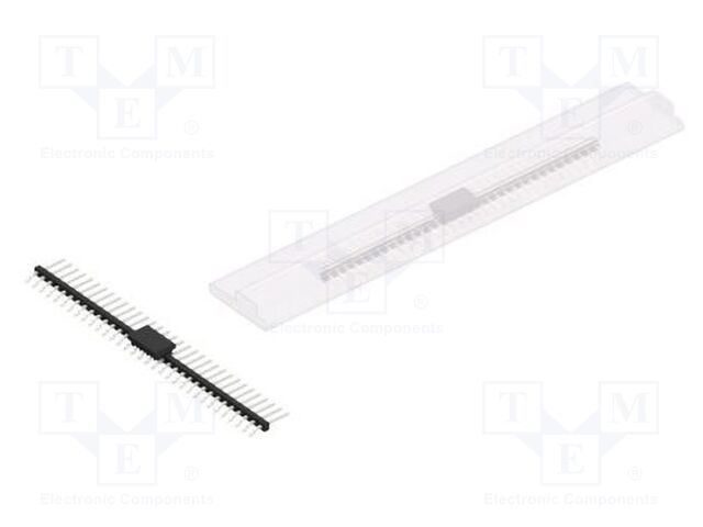 Connector: pin strips; pin header; male; PIN: 33; 2mm; SMT; 1x33