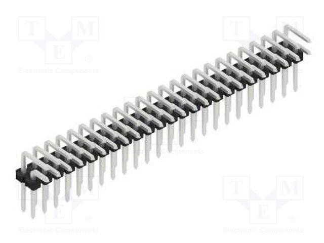 Connector: pin strips; pin header; male; PIN: 48; 2.54mm; THT; 2x24