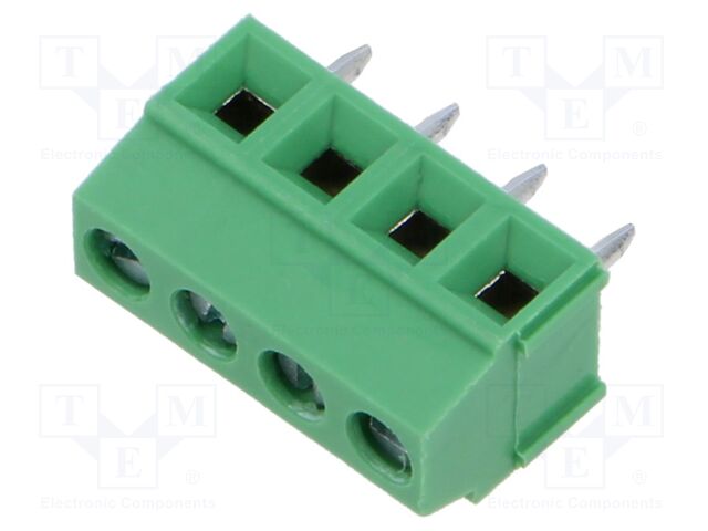 Connector: PCB terminal block; terminal; straight; on PCBs; 10A