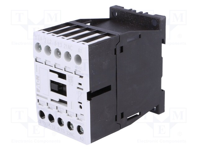 Contactor: 3-pole; NO x3; Auxiliary contacts: NC; 48VDC; 12A; 690V
