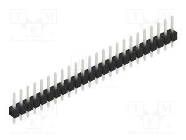 Connector: pin strips; pin header; male; PIN: 24; 2.54mm; THT; 1x24