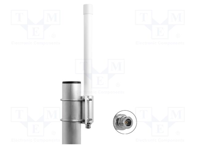 Antenna; 5G,LTE,inner,external; white; N; female; 100W; 50Ω