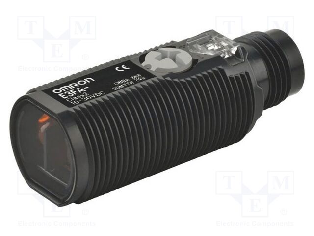 Sensor: photoelectric; straight; NPN; DARK-ON,LIGHT-ON; 100mA