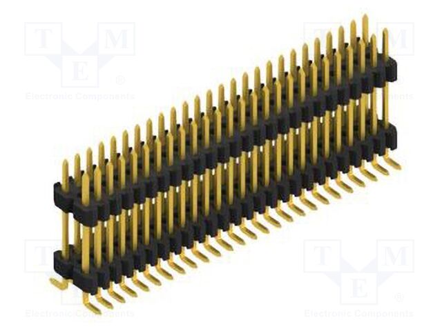 Connector: pin strips; pin header; male; PIN: 52; 1.27mm; SMT; 2x26
