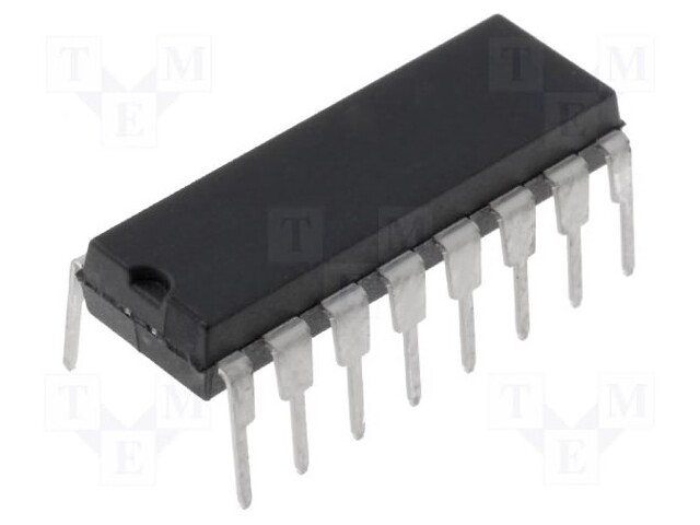 Fixed Network Resistor, 3.3 kohm, 4100R Series, 8 Elements, Isolated, DIP, 16 Pins
