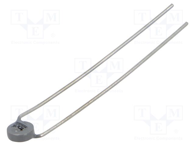 NTC thermistor; 100kΩ; THT; 4600K; ±5%; 5mm