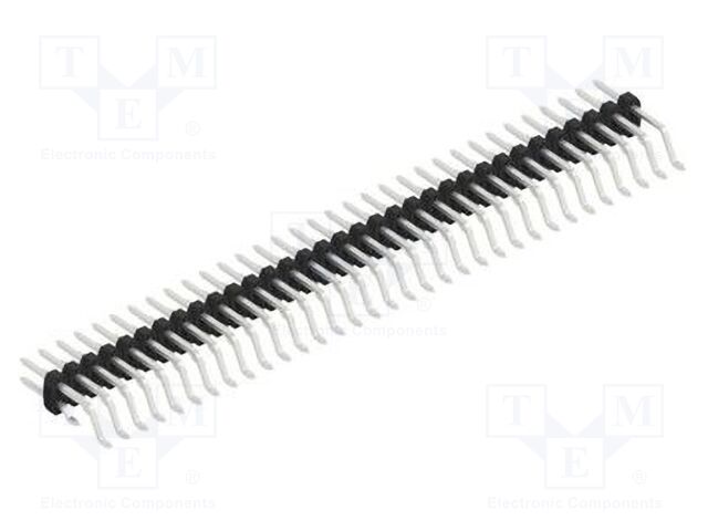 Connector: pin strips; pin header; male; PIN: 66; 2mm; SMT; 2x33