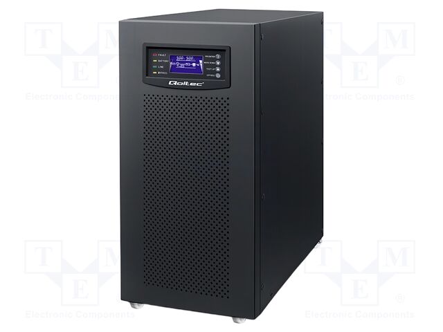 Power supply: UPS; 8kW; 10kVA; 380V; industrial; 250x570x540mm