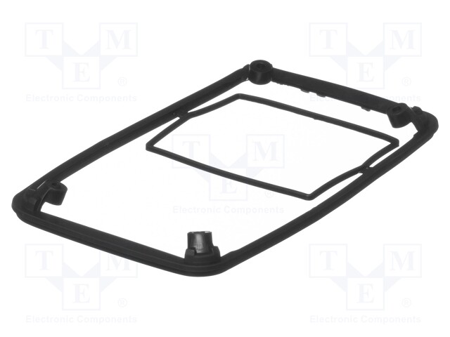 Gasket; elastomer thermoplastic TPE; Series: BoPad; Colour: black