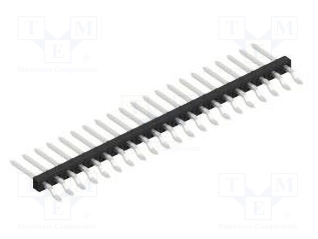 Connector: pin strips; pin header; male; PIN: 21; 2mm; SMT; 1x21