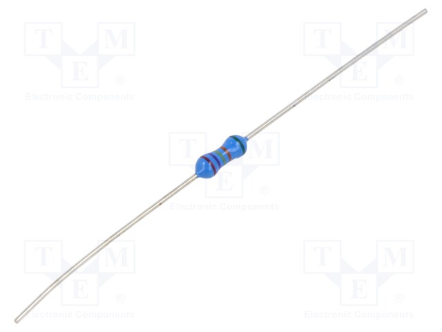 Resistor: metal film; THT; 274kΩ; 250mW; ±0.5%; 6.3x2.3mm; 15ppm/°C